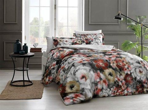 Турецкое Постельное Белье TAC Digital Satin Leros 1835 фото