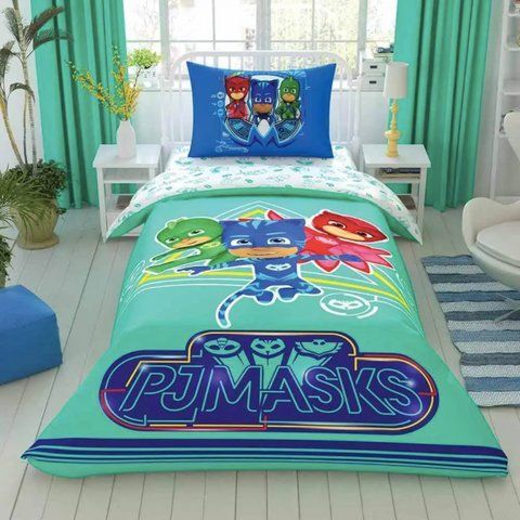 Постільна білизна Підліток TAC Disney PJ Masks Move 160х220см 4314 фото