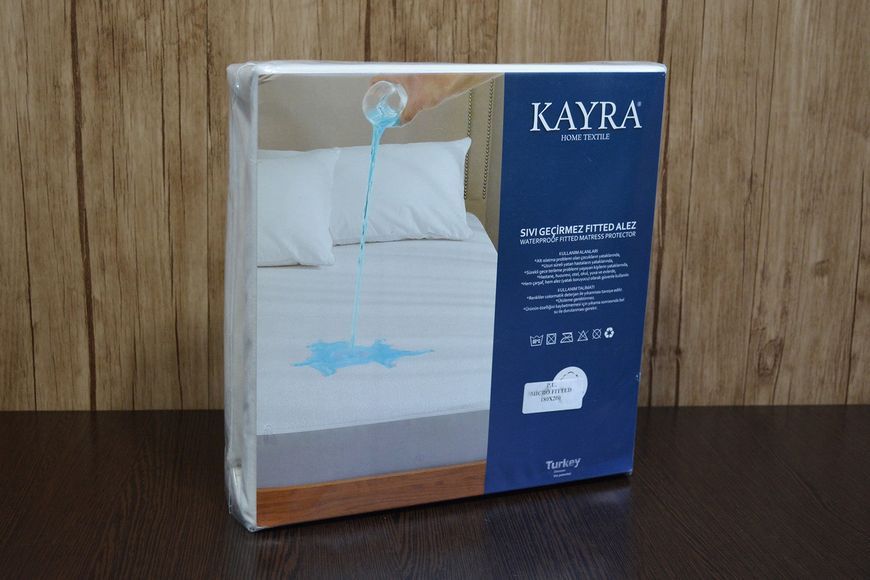 Водостійкий Наматрацник Чохол Kayra 160х200см Туреччина 4109 фото