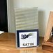Простирадло на резинці страйп сатин Febo Stripe Satin Оливоквый 5482 фото 4