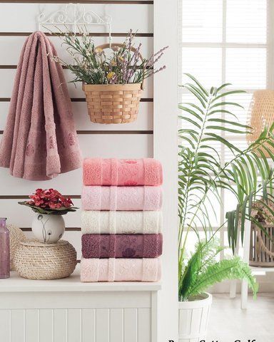 Кухонні Турецькі Рушники Purry Cotton Gulfem 30х50см (6 шт) 2931 фото